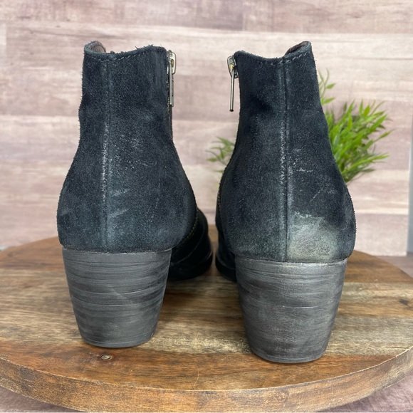 Born Black Suede Leather booties - Size: 9M - Picture 7 of 11